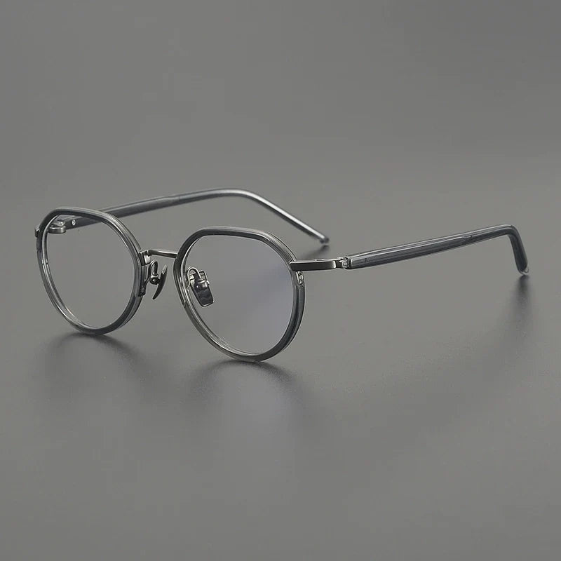 
Gafas Panto de acetato y titanio