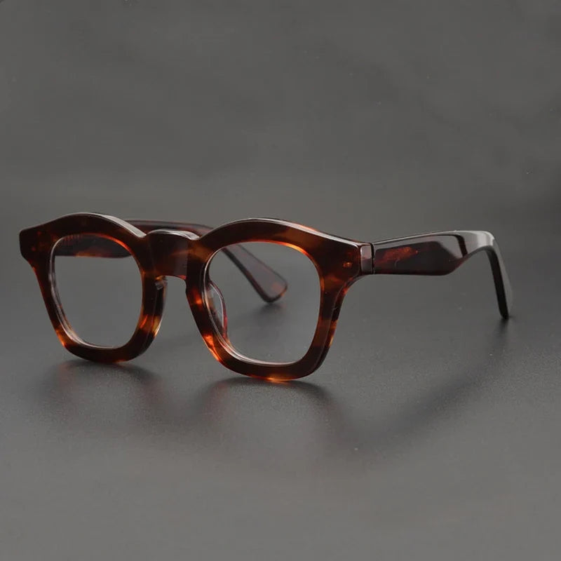 
Gafas Panto de acetato de los años 60 - Ámbar