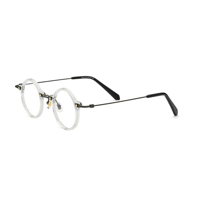
Gafas redondas de acetato y titanio - Imagen 4