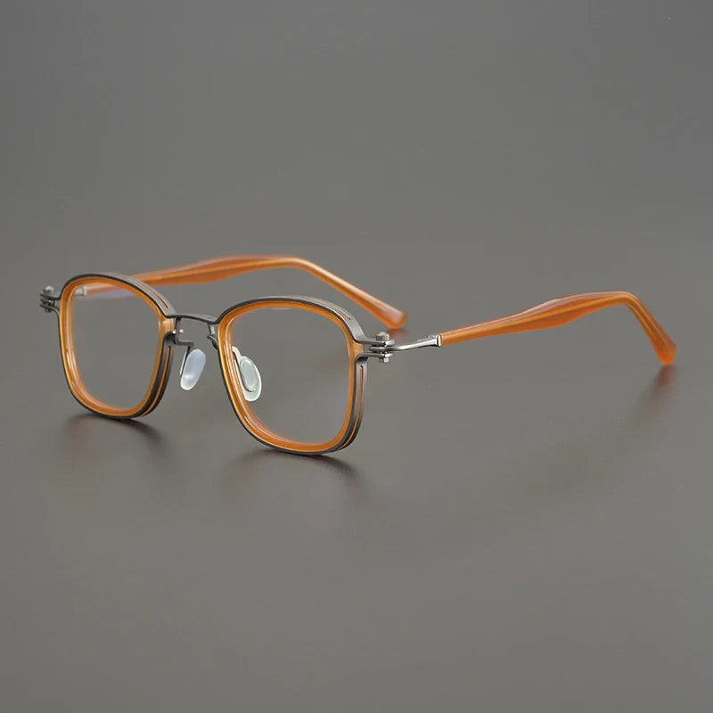 
Gafas cuadradas azules de aleación