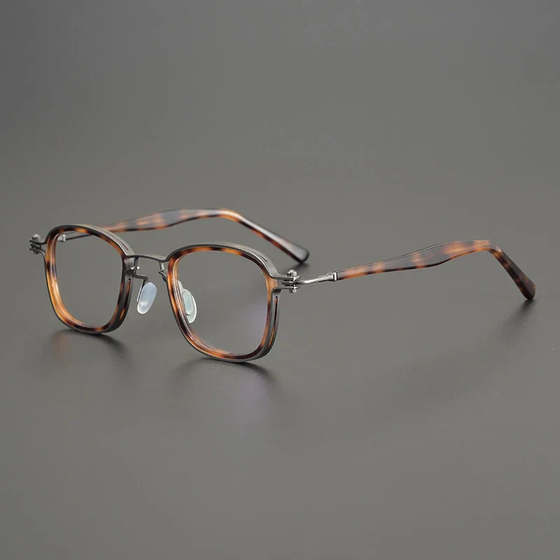 
Gafas cuadradas azules de aleación - Carey