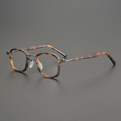 
Gafas cuadradas azules de aleación - Imagen 5