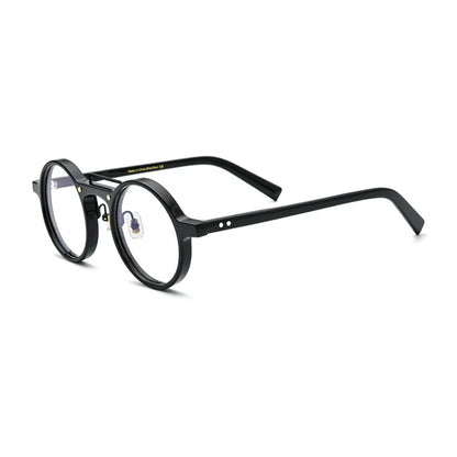
Gafas redondas de acetato tipo mosaico - Imagen 2