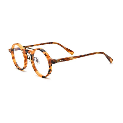 
Gafas redondas de acetato tipo mosaico - Imagen 5