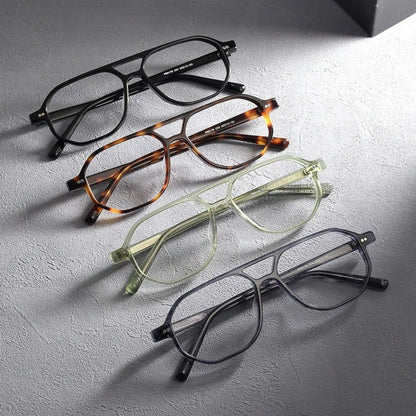 
Gafas de aviador de acetato con estampado de carey - Imagen 5