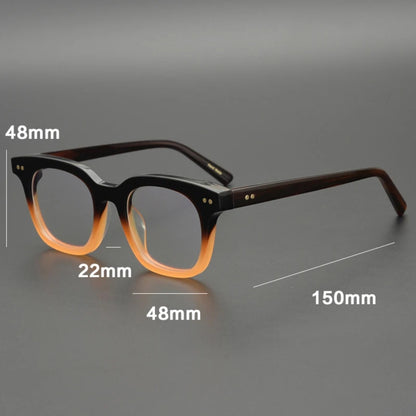
Gafas cuadradas de acetato color esmeralda - Imagen 9