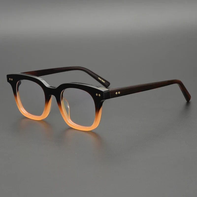 
Gafas cuadradas de acetato color esmeralda