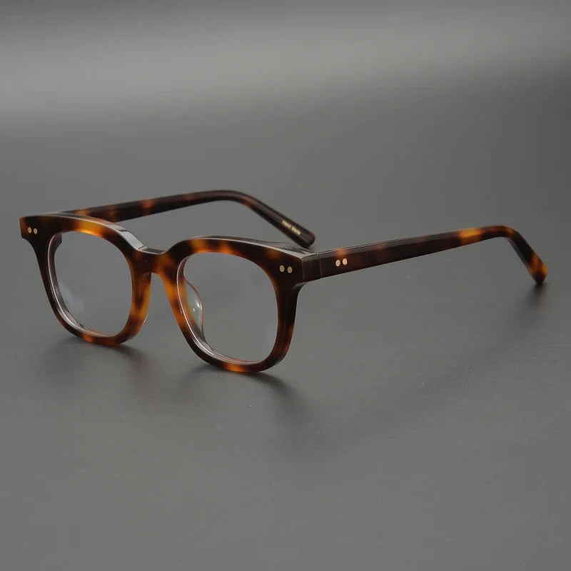 
Gafas cuadradas de acetato color esmeralda