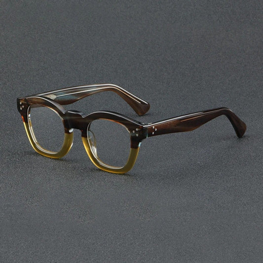 Gafas pequeñas de acetato en dos tonos