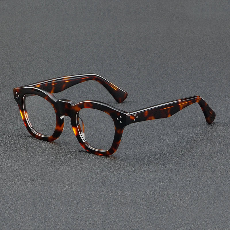 
Gafas pequeñas de acetato en dos tonos - Carey