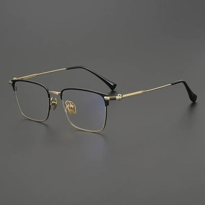 
Gafas cuadradas grandes de titanio - Imagen 2