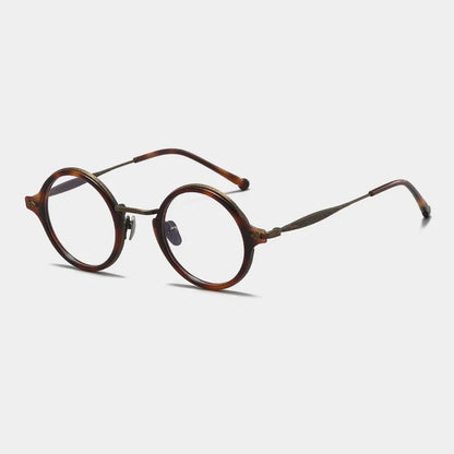 
Gafas redondas Windsor de acetato y titanio - Imagen 5