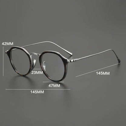 
Gafas Panto Windsor de titanio - Imagen 7