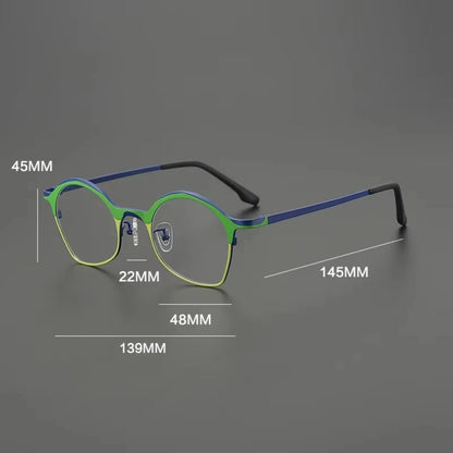 
Gafas Panto de titanio mate - Imagen 8