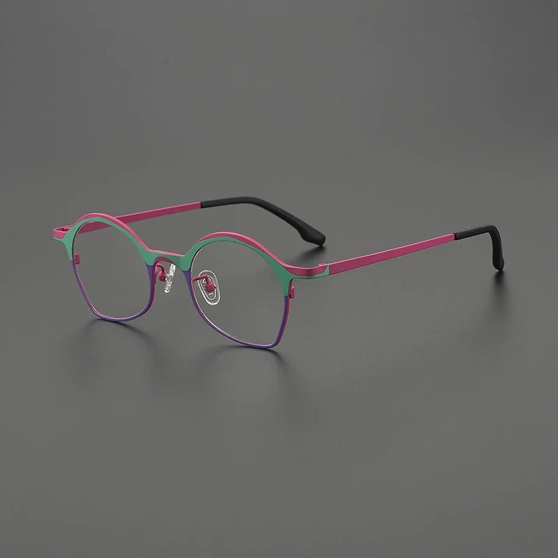 
Gafas Panto de titanio mate