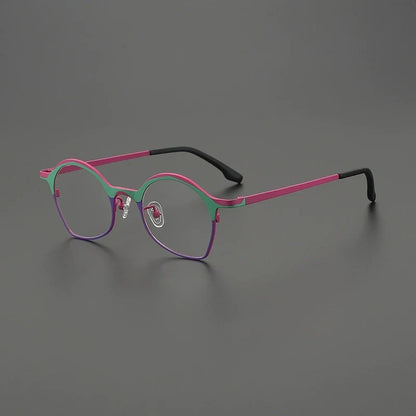 
Gafas Panto de titanio mate