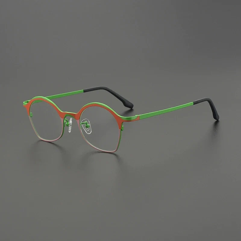 
Gafas Panto de titanio mate