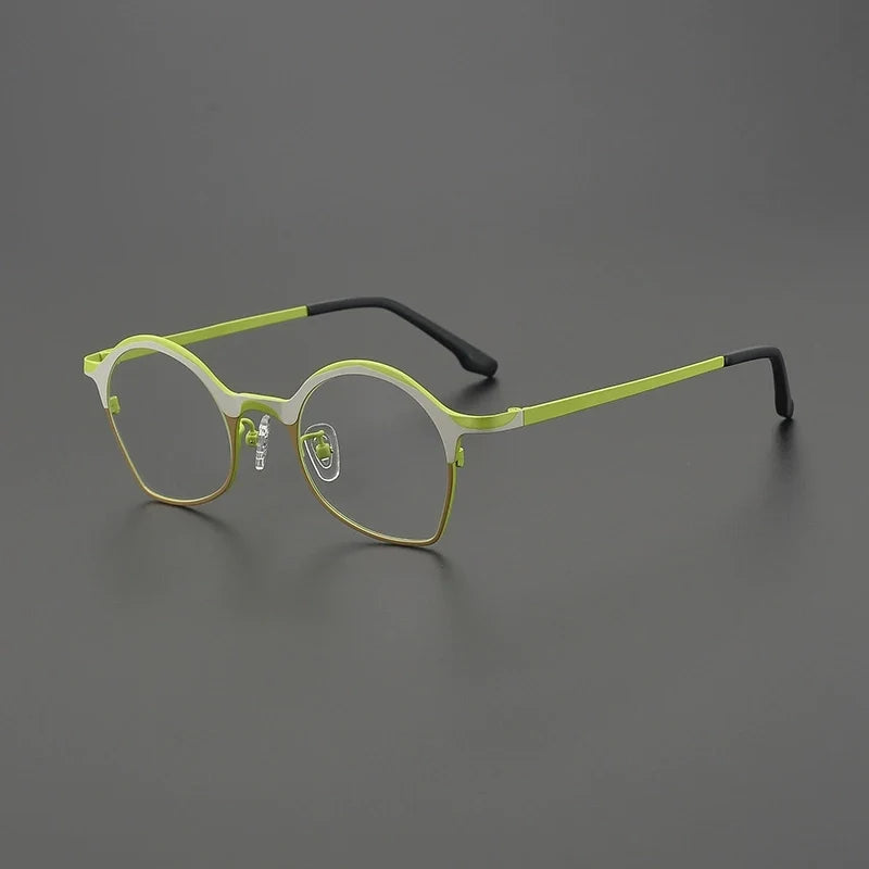 
Gafas Panto de titanio mate