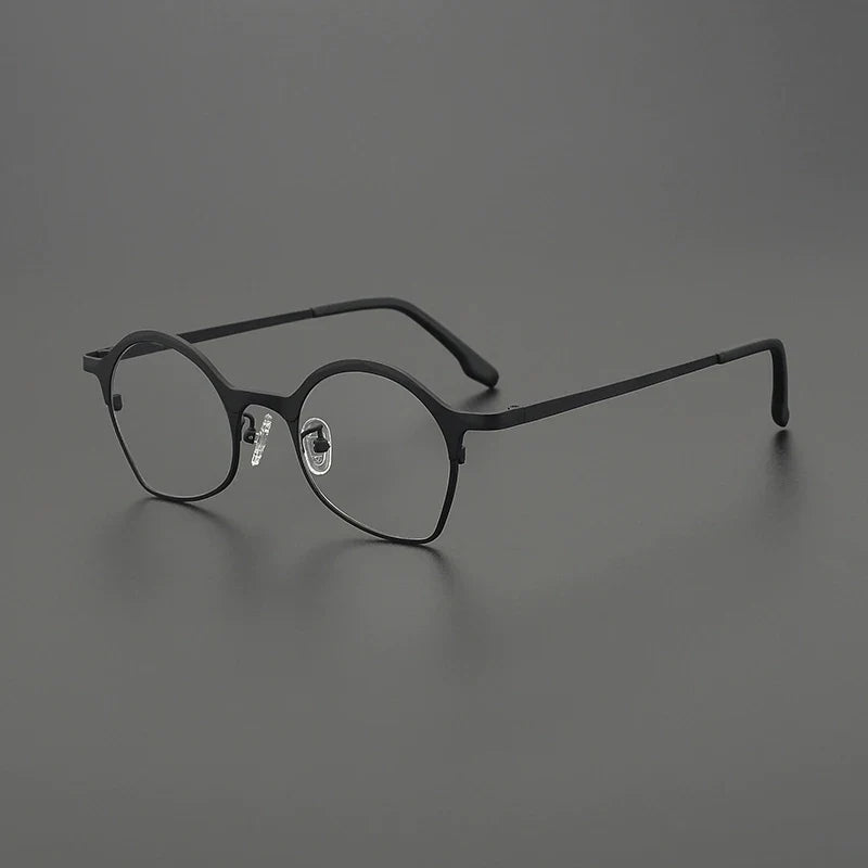 
Gafas Panto de titanio mate