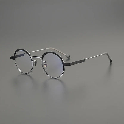 
Gafas redondas de titanio ultraligeras - Imagen 2