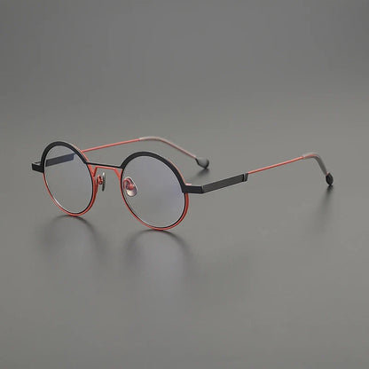 
Gafas redondas de titanio ultraligeras - Imagen 5