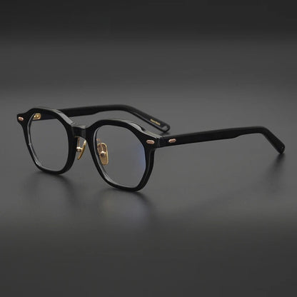 
Montura cuadrada de acetato clásico - Imagen 2