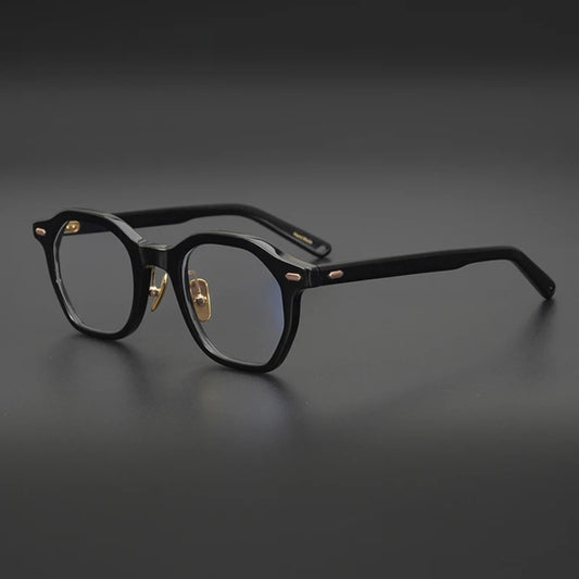 Montura cuadrada de acetato clásico