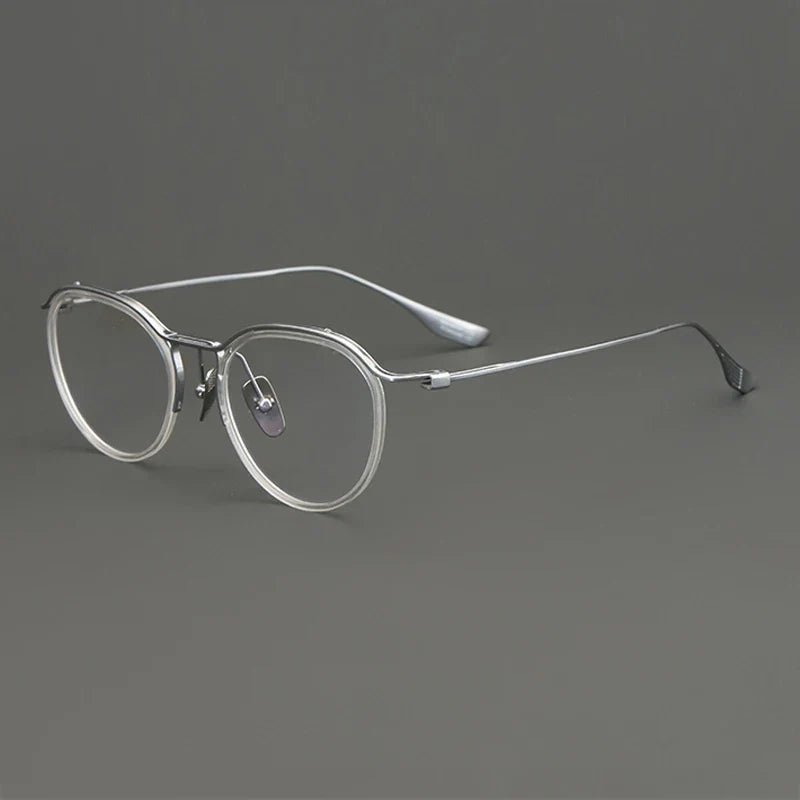 
Gafas redondas de titanio Windsor coreanas