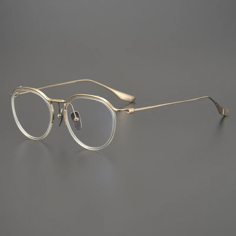 
Gafas redondas de titanio Windsor coreanas