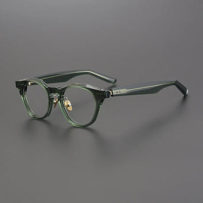 
Gafas de acetato japonés estilo panto con puente de cerradura - Imagen 2
