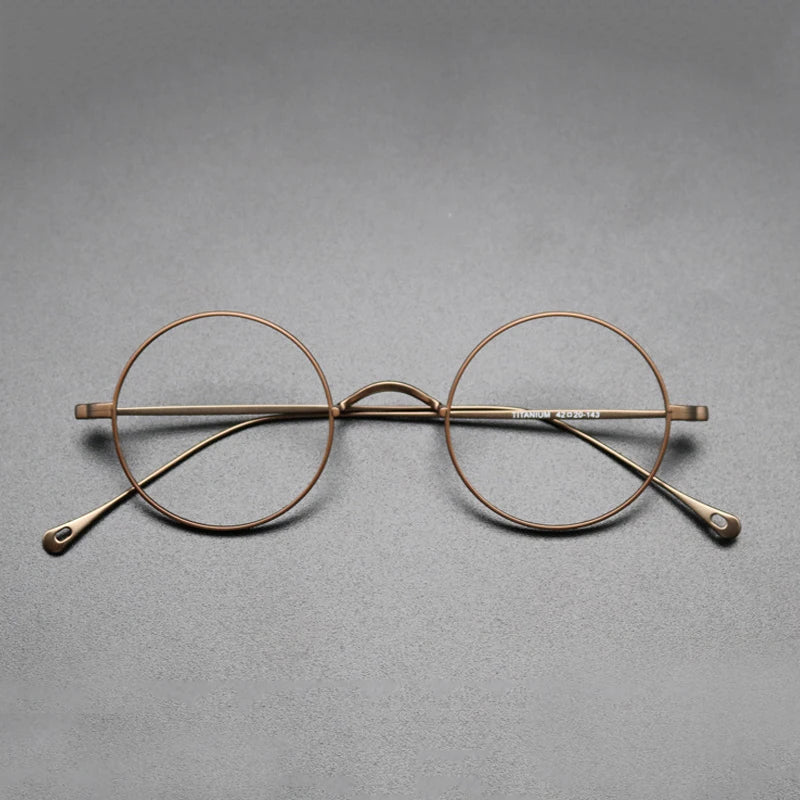 
Gafas redondas de titanio de tamaño pequeño