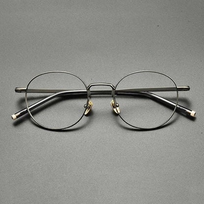 
Gafas redondas de titanio - Imagen 4