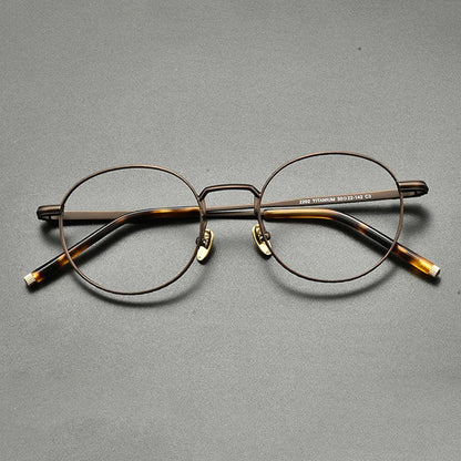 
Gafas redondas de titanio - Imagen 5