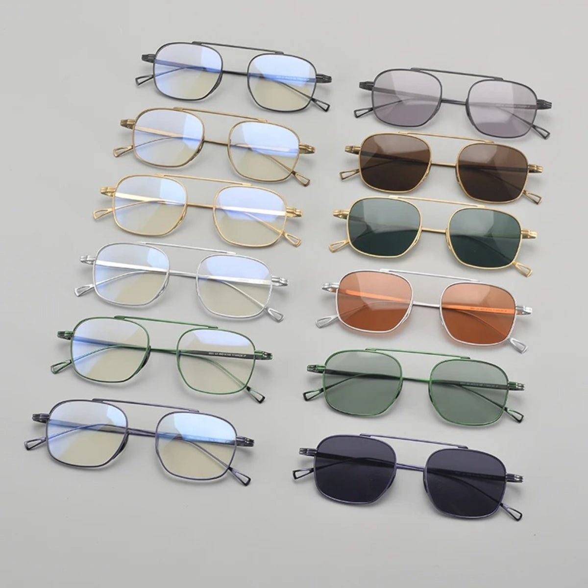 
Gafas de piloto de titanio petite