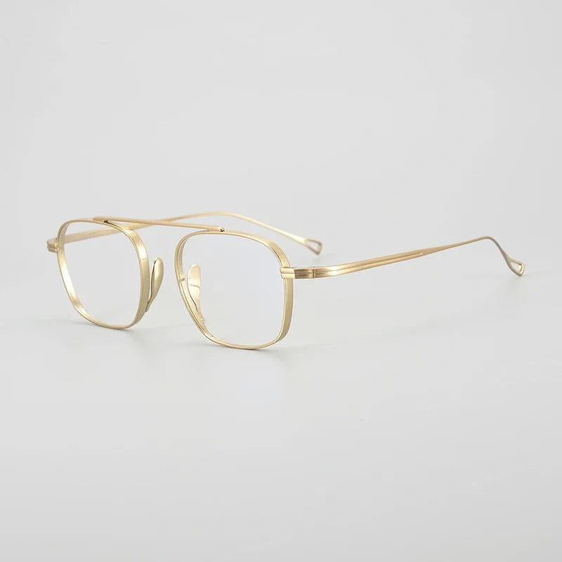 
Gafas de piloto de titanio petite - Oro
