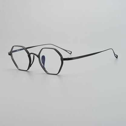 
Gafas redondas de titanio ultraligeras - Imagen 2