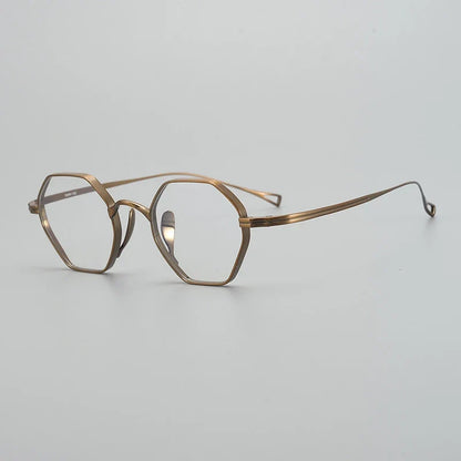 
Gafas redondas de titanio ultraligeras - Imagen 4
