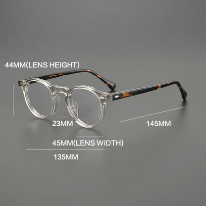 
Gafas de acetato japonés estilo panto - Imagen 5
