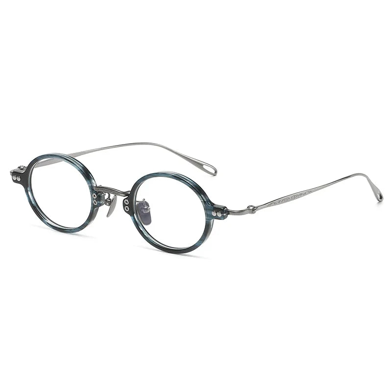 
Gafas redondas de acetato y titanio de tamaño pequeño