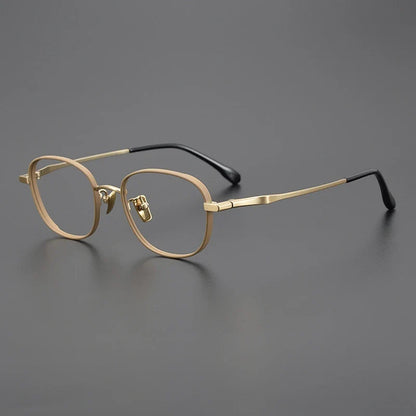 
Gafas Panto de titanio azul en tamaño pequeño