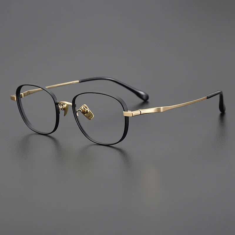 
Gafas Panto de titanio azul en tamaño pequeño