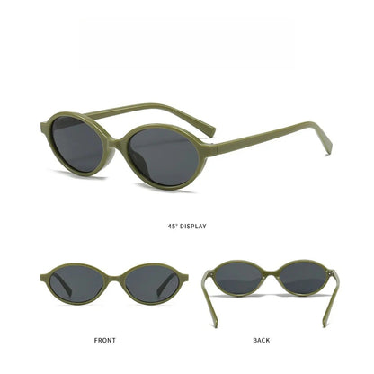 
Gafas de sol ovaladas pequeñas de policarbonato con protección UV400 - Imagen 8