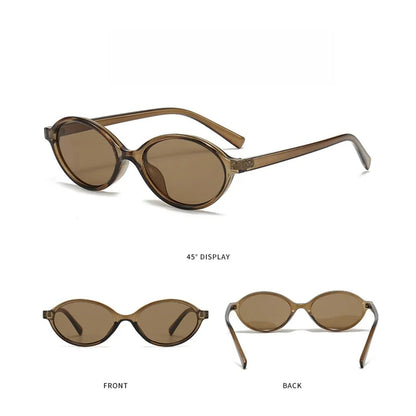 
Gafas de sol ovaladas pequeñas de policarbonato con protección UV400 - Imagen 9