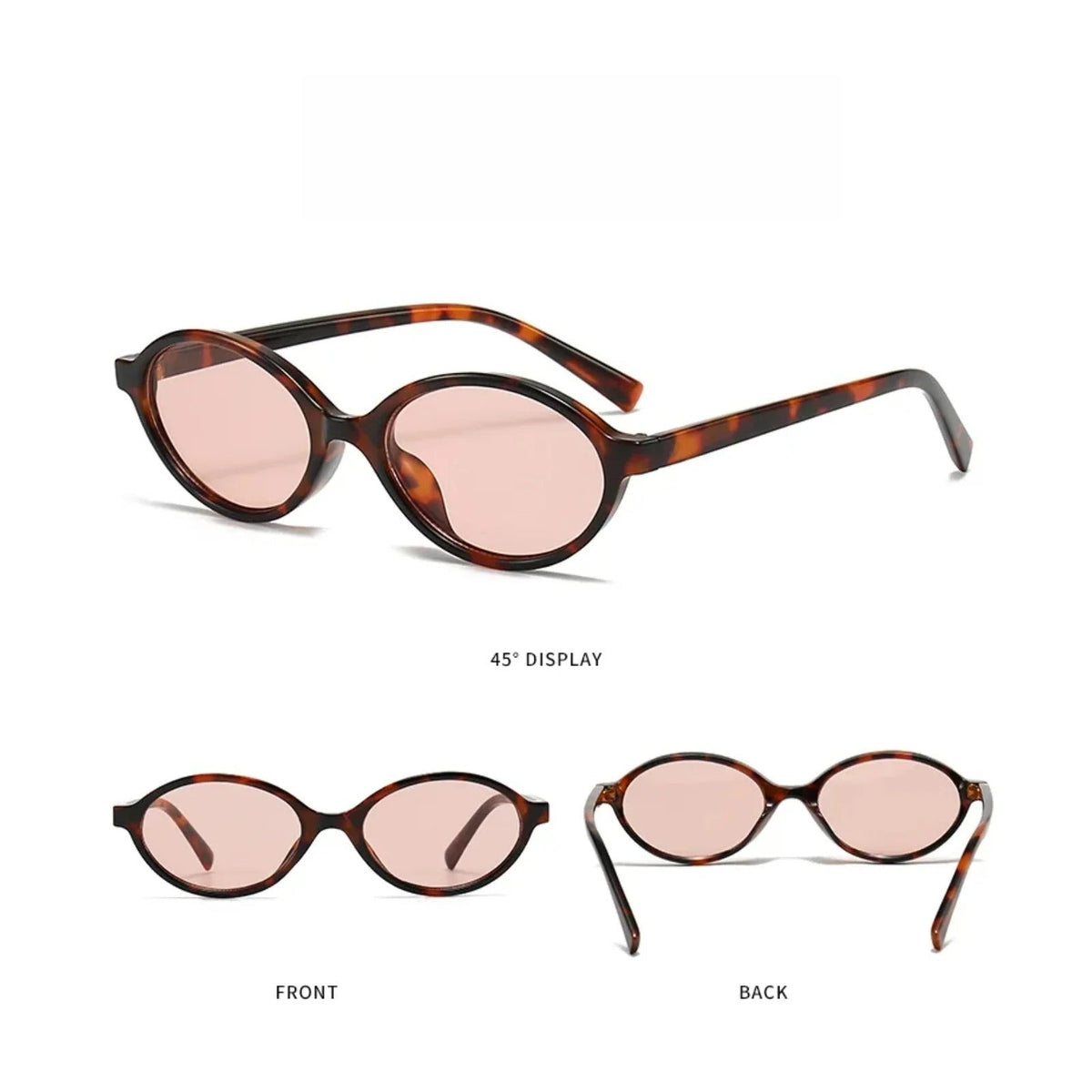 
Gafas de sol ovaladas pequeñas de policarbonato con protección UV400