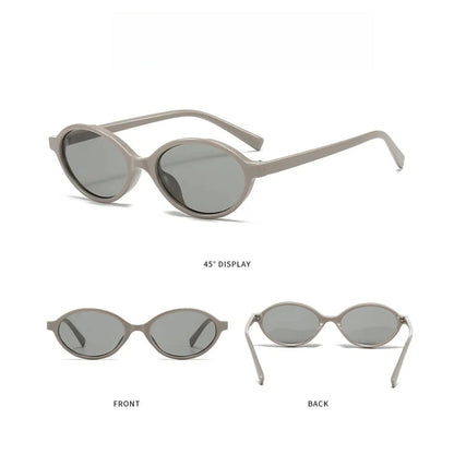 
Gafas de sol ovaladas pequeñas de policarbonato con protección UV400 - Imagen 11