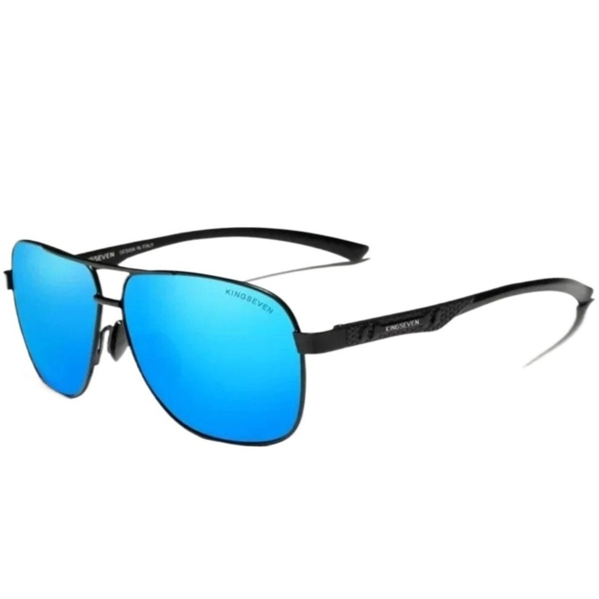 
Gafas de sol polarizadas de aluminio tipo piloto con protección UV400 - Imagen 2