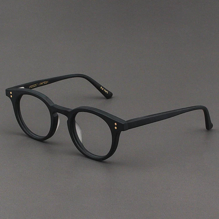 
Gafas cuadradas de acetato color esmeralda - Negro