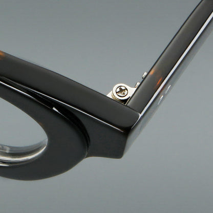 
Monturas de gafas de acetato cuadradas y audaces con bordes profundos y esquinas redondeadas - Imagen 7