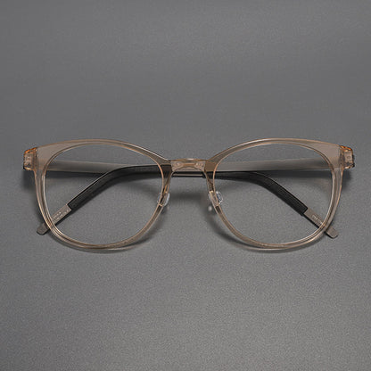 
Monturas de gafas redondas retro con diseño de aro completo y múltiples estilos de montura - Imagen 14