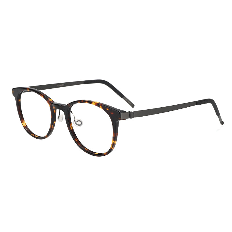 
Monturas de gafas redondas retro con diseño de aro completo y múltiples estilos de montura - Imagen 19